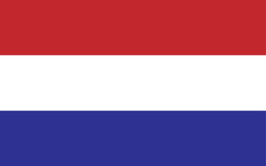 Illustration of the Flag of The Netherlands made to look like it has been painted onto a brick wall graffiti style. There is no reference photo for this as it is an Illustration
 Netherlands Flag