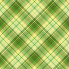 Seamless pattern in fantastic green and yellow colors for plaid, fabric, textile, clothes, tablecloth and other things. Vector image. 2