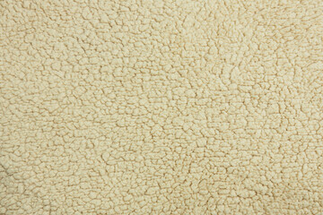 Brown fleece fabric texture background, Synthetic fur fabric