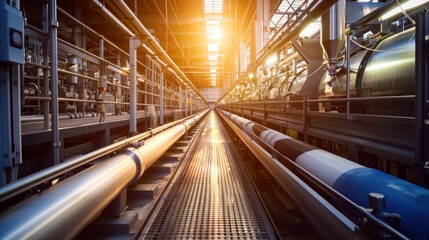 Obraz premium In the digital age, dairy farms utilize technology for automated milking, health monitoring, and data analysis, improving efficiency and productivity in milk production.