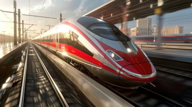 High-speed trains revolutionize transportation with their swift and efficient service, connecting cities and regions like never before.