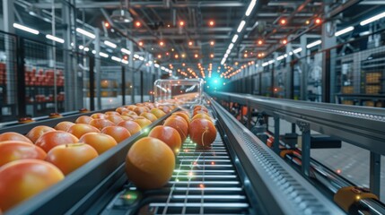 In the digital age, the food industry embraces automation and data-driven processes to optimize production, quality control, and distribution, reshaping the future of food.