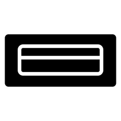 usb port vector icon solid style. perfect use for logo, presentation, website, and more. modern icon design glyph style