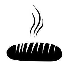 Hot Bread Icon 