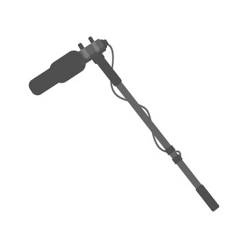 recommend clip art: Vector Illustration Boom Mic Film Making, Broadcasting, Movie Production, Cinema Theme, Technology, vector eps 10