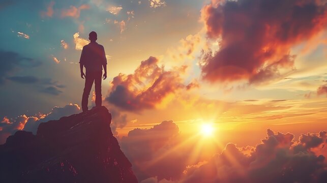 A person overcoming adversity and finding strength through their faith