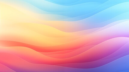 Fototapeta premium A Serene Abstract Wave Gradient as a Digital Wallpaper Background