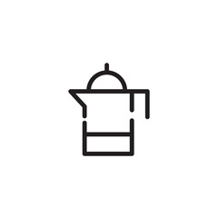 Ewer Jug Kettle Line Icon
