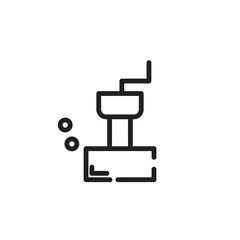 Pepper Pot Tool Line Icon