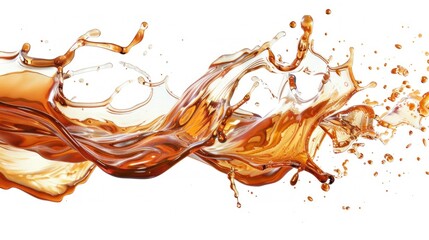 Liquid Gold: Oil Splash Photography Collection