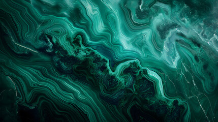 Abstract Aerial View of Turquoise Mineral Textures and Patterns - obrazy, fototapety, plakaty