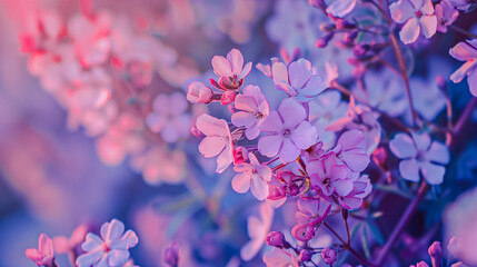 A macro image of delicate flowers, providing the perfect background for sentimental text. 