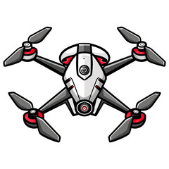 drone cartoon. drone vector