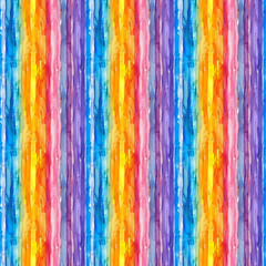 water colour rainbow stripes background, repeatable seamless background pattern tile
