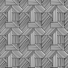 black and white monochrome geometric background, repeatable seamless background pattern tile