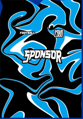 abstract pattern design for sport team jersey