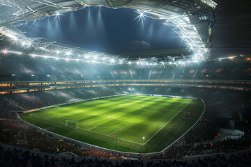 Football arena stadium.