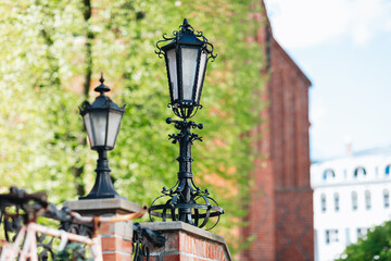 old street lamp - 790749104