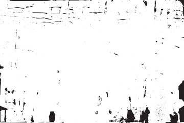 Vintage Grunge Border: Abstract Overlay Texture with Transparent White Elements. Vector Graphic Illustration of Dirty and Damaged Backdrop. vector template for text, posters, banners and backgrounds 