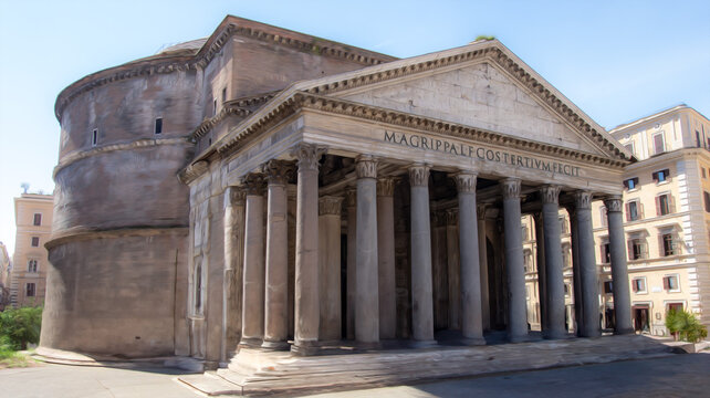 Phanteon Rome paint
