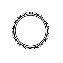 Minimalist Circle Frame 