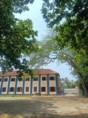 A magnificent school building in Kerala 