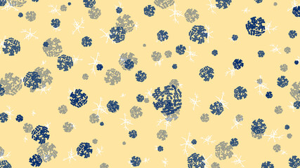 background with Dandelion