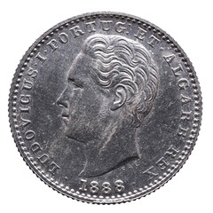 Portugal Silver Coins. Reign of Luiz I