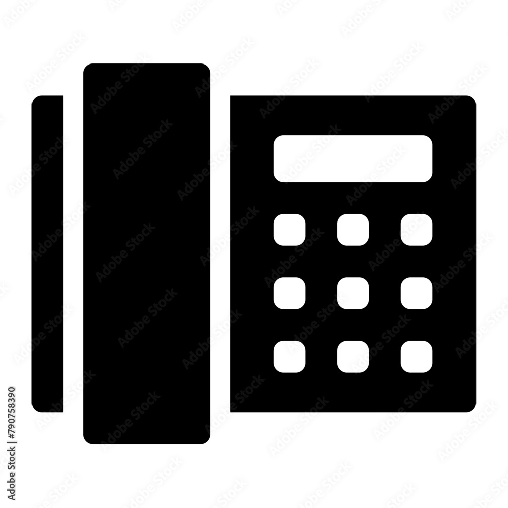 Sticker telephone icon