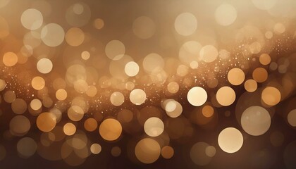 abstract brown background with bokeh