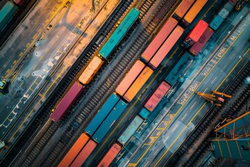 Railway Rhythms: Optimizing Industrial Logistics with Trains