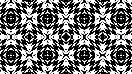Abstract background black and white design concept line. Seamless textile fabrics design illustration background.