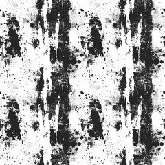 Fototapeta premium black and white grunge scuffed background, repeatable seamless background pattern tile