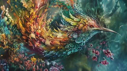 Mysterious art wallpaper, the beauty combined with the wonder that is beautiful and interesting to explore