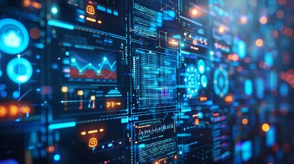 digital analyzing data system image