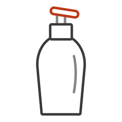 Plastic soap dispenser