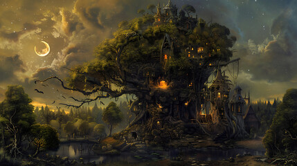 Mysterious art wallpaper, the beauty combined with the wonder that is beautiful and interesting to explore