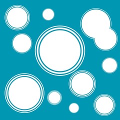 Backgroud illustration dot circle