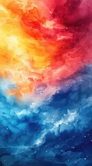 Abstract watercolor painted background,Abstract background with multicolored splashes explosion. Creative concept of make-up, decorative cosmetics.