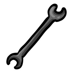 Wrench - Hand Drawn Doodle Icon