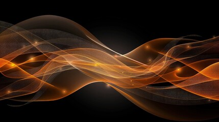 Flames of Inspiration on Bold Black Backdrop Sets the Stage for Vibrant Flames, Igniting Creative Sparks in Designs.