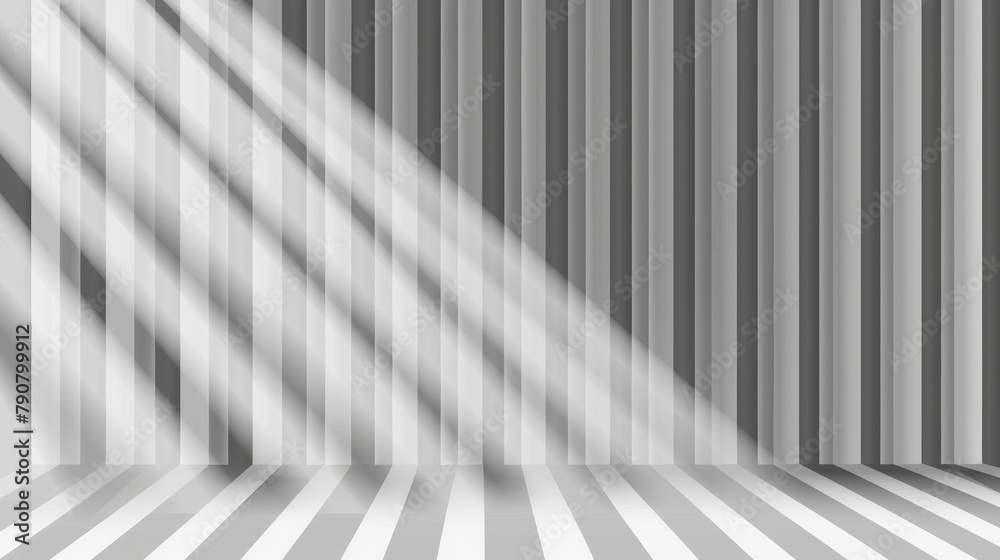 Aufkleber Isolated shadow effect on transparent background. Shadows dividing lines and corners. Separator line or shadow divider for web pages and objects.