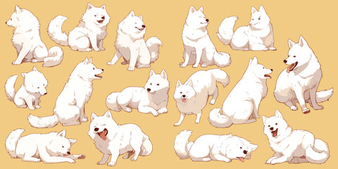 wolf clipart vector for graphic resources