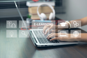 Online education empowers students to explore concepts in technology, today's interconnected cyberspace, access vast information networks, engage with school community through computer-based learning