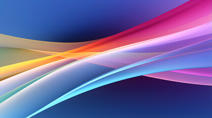 Digital technology rainbow coloured contrails abstract poster web page PPT background