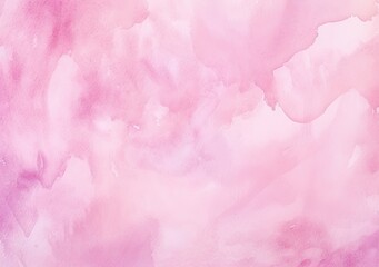 Abstract background art of vibrant pink watercolor blend on paper with glitter texture for wallpaper Generative AI.
