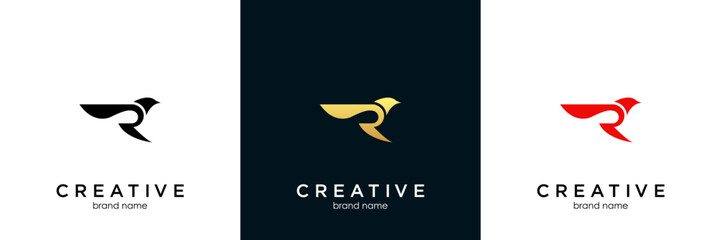 Eagle Bird Logo Vector Template. Business Logo Concept