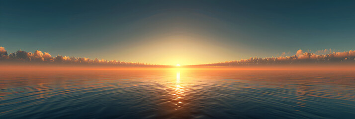 Sunset Sea Pictures.Sea horizon during a beautiful sunset. Sea beach and sunset light. Summer vacation concept