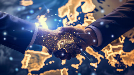 International agreements: Business people and abstract connections in interconnected Europe.