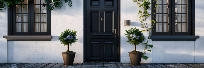 Elevate Your Home's Style..Exterior Door Trim and Décor Ideas
